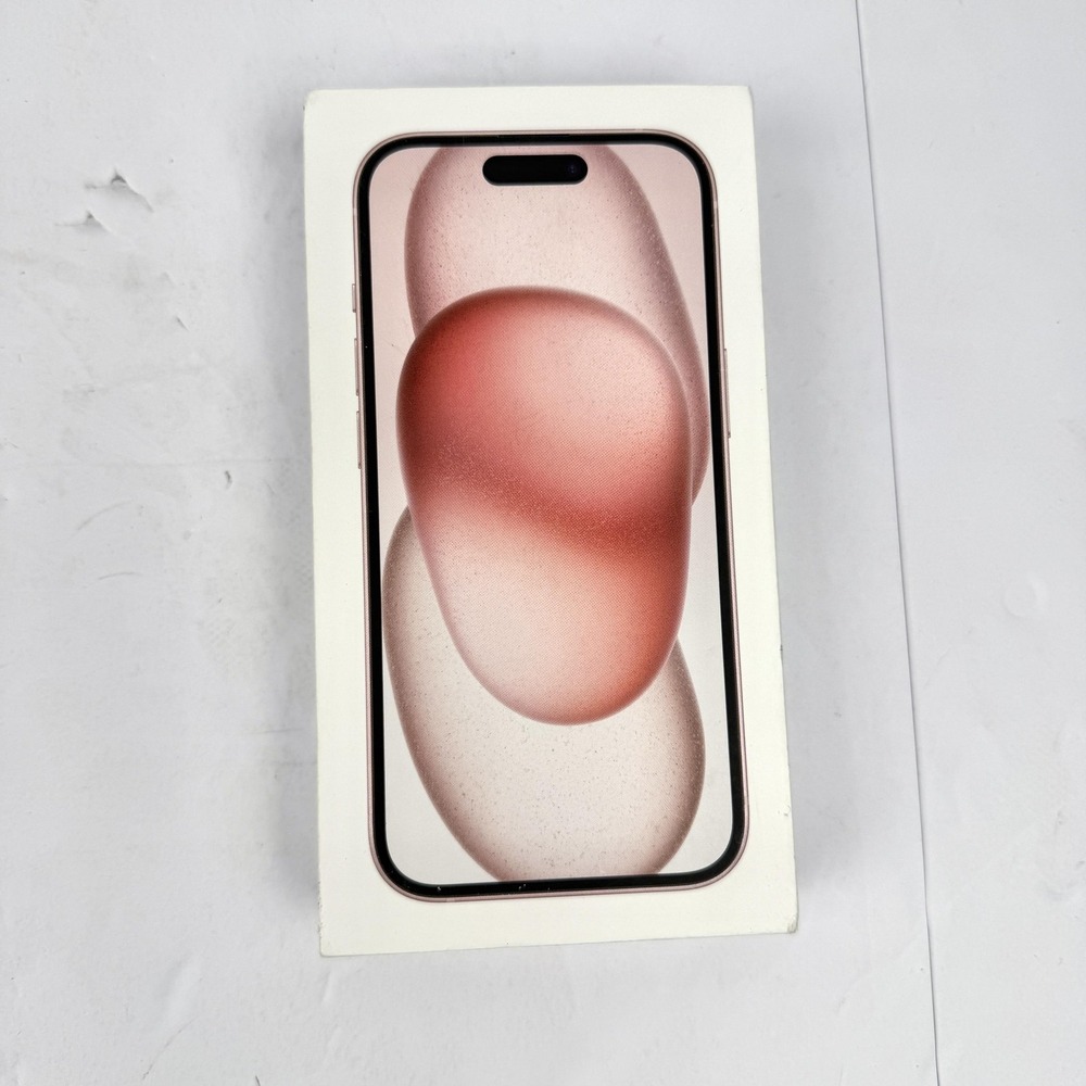 Apple IPhone 15 Box Only Pink 128GB Empty OEM Retail Packaging MTLW3LL/A‎ A2846